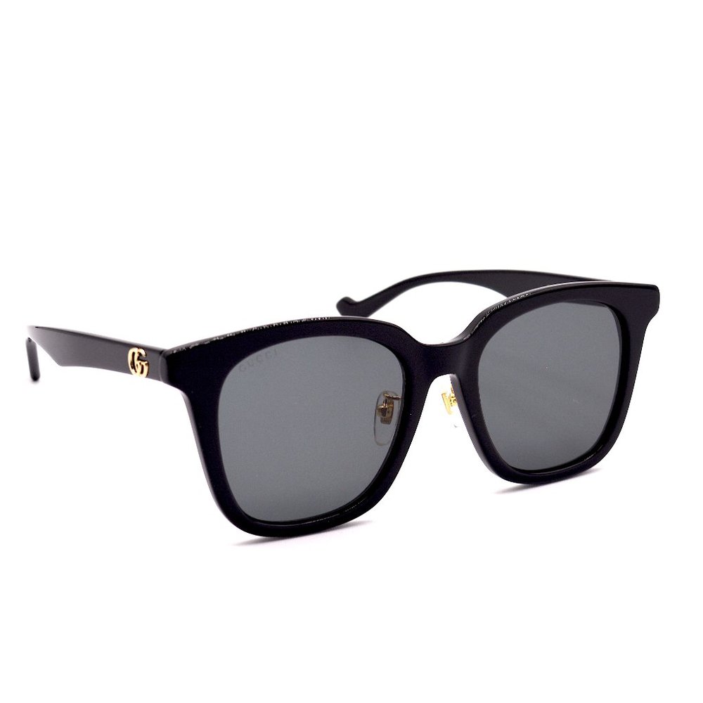 NEW GUCCI GG1000SK 003 BLACK GREY AUTHENTIC SUNGLASSES 55-20 - Picture 1 of 10